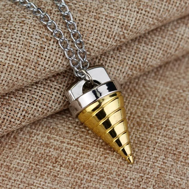 Ketten Neueste Gurren Lagann Core Bohrer Halskette Schlüsselbund von Simon Schlüsselkette Kendant Schmuck kann 12331 fallen lassen