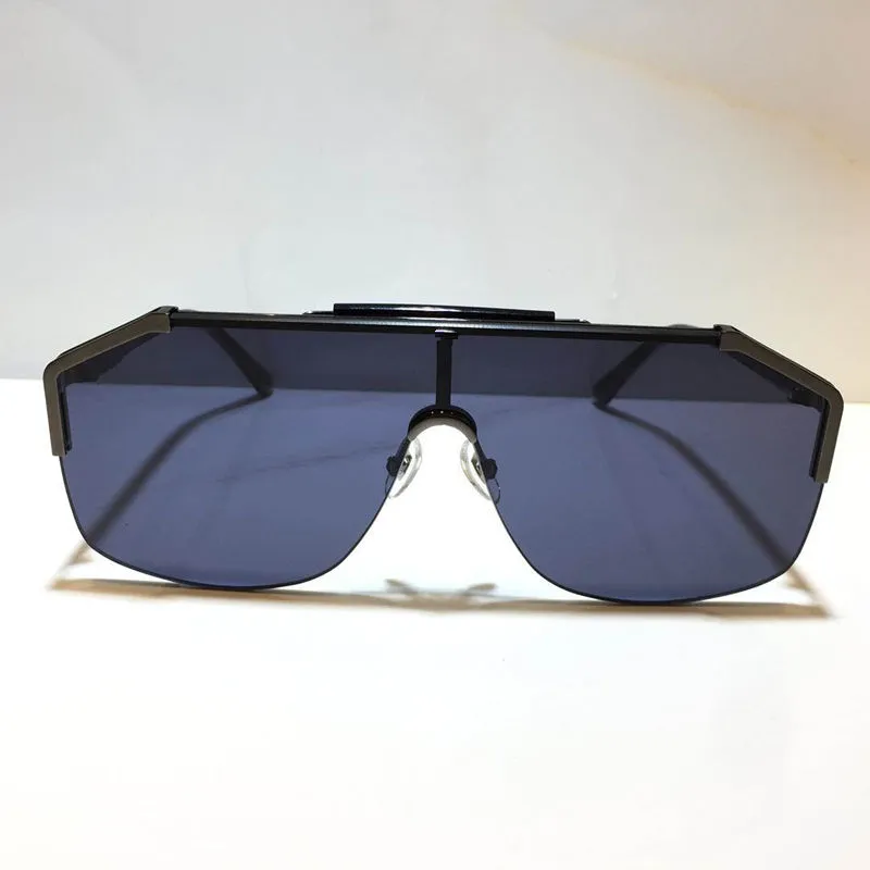 0291S Óculos de sol para mulheres e homens unissex meio quadro lente de revestimento