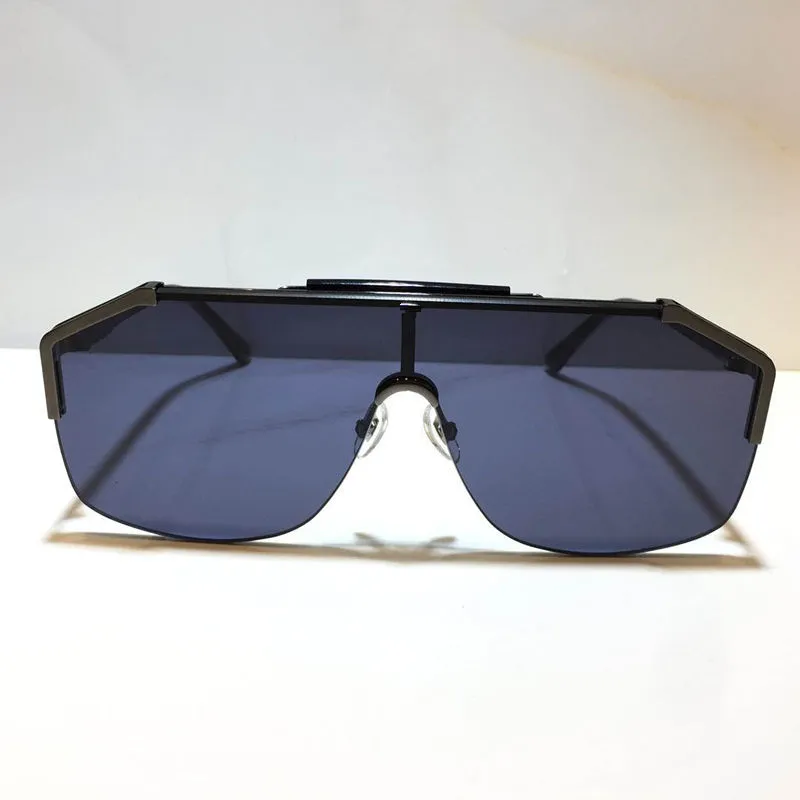 0291S Okulary przeciwsłoneczne dla kobiet i mężczyzn unisex połowa ramki soczewki 0291 MASK Popularne nogi z włókna węglowego Summer klasyczny styl losowy 205n