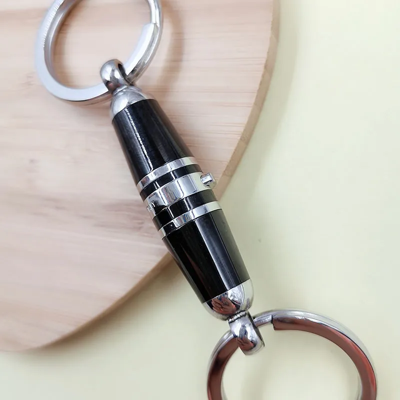 Högkvalitativ Keychain Metal Key Ring Luxury Gift för vän bil nyckelkedja