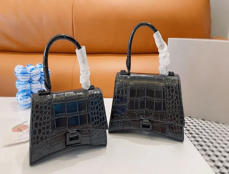 Lady Handbags Designer Bags Letter Fashion Crocodile Pattern Shopping Bag Woman Luxury Crossbody Shiny Style Shoulder Bags