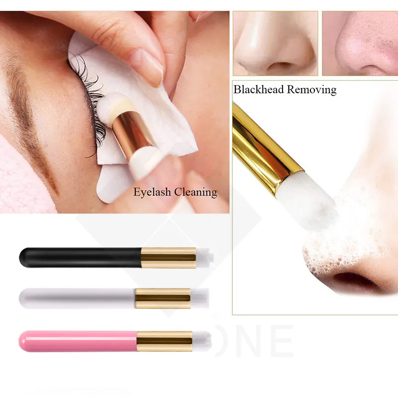 10 Eyelash Cleaning Brush Nose Brushes Blackhead Clean Lash Shampoo Brushes Lashes Cleanser Eyelashes Extensions Tools 20121297C