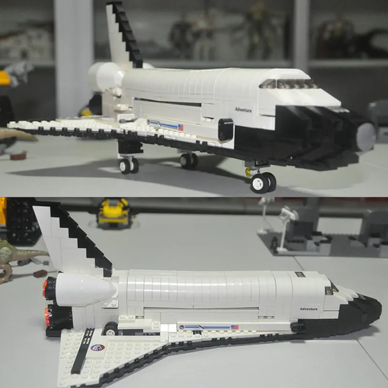 Creator Block 16014 Out of Print Space Shuttle Expedition Model BuildingBlocks Bricks Children Toy Kits Set Compatible 10231