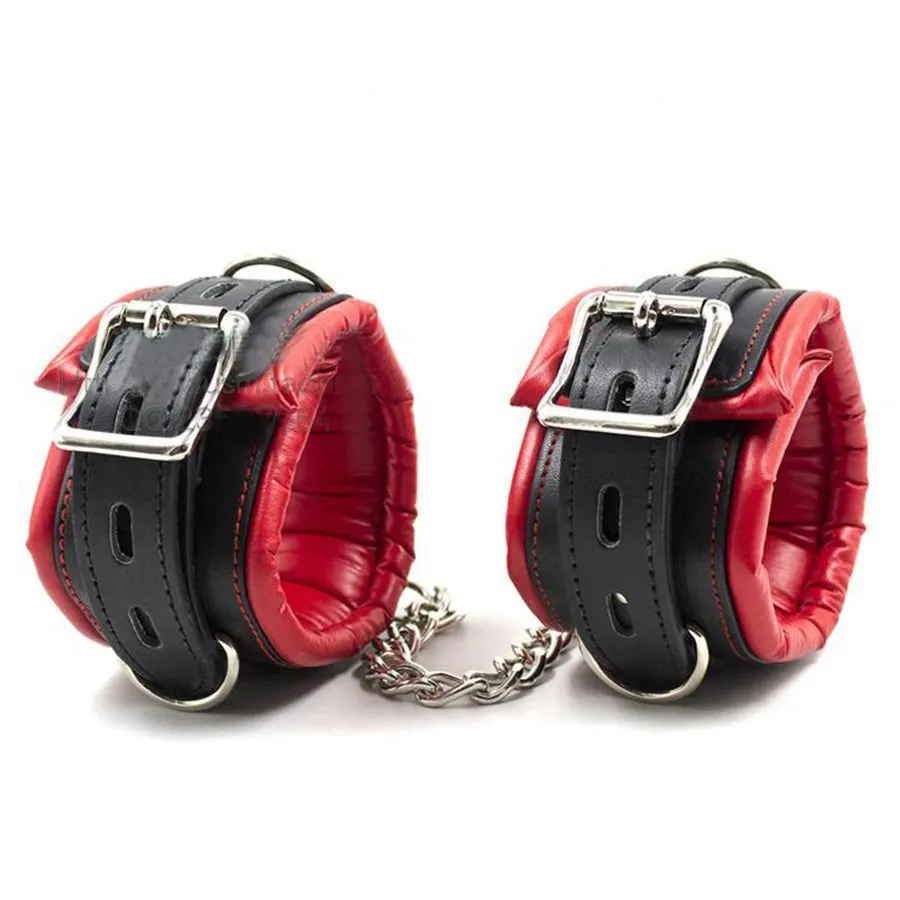 Soft-Padded-Bdsm-Bondage-Set-Fetish-Sex-Slave-Neck-Collar-And-Leash-Hand-Cuffs-Ankle-Cuffs (3)