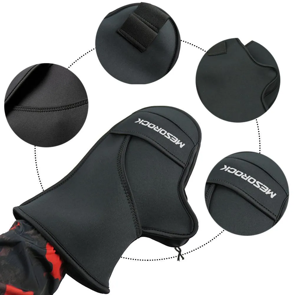 Guanti da moto invernali Guanti da moto antivento Copri manico caldo Guanti da manubrio Manubrio in neoprene Grip Copri manicotti Gant Moto 202507