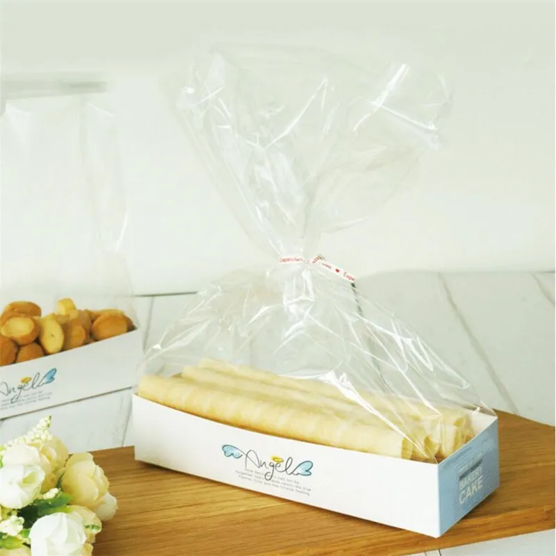 LBSISI Life Sacchetti di Imballaggio di Carta Pane Torta West A Body Scatole Biscotto Trasparente Regalo Feste Carta Matrimonio Sacchetti Autoportanti 201015