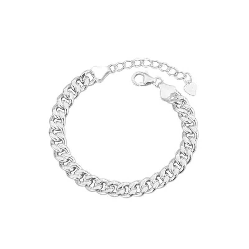 925 Sterling Silber Armband für Damen Herren Panzerkette verstellbar Thai Schmuck Geschenke Sb4933938703