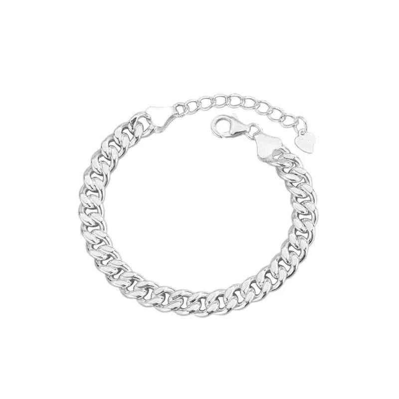 925 Sterling Silver Bracelet for Women Men Tank Chain Adjustable Thai Jewelry Gifts Sb4933938703