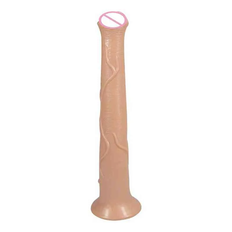 NXY DILDOS肛門Toys Verbena Fun Plugスーパー厚い偽陰茎男性と女性オナニーデバイスSM成人製品0225