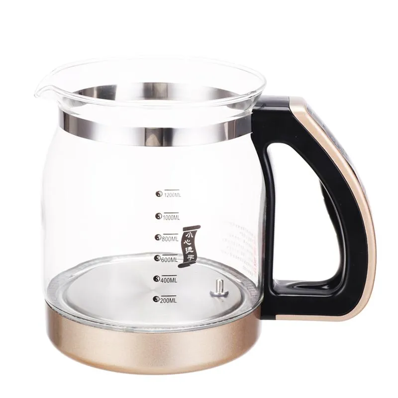 electric kettles kettle health proteving pot 1 2l 700W teapot multifunctional teapot boiled split glass bottion 220v1254o