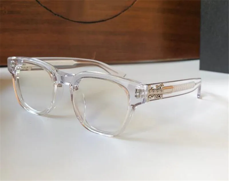 Nowy projekt mody optyczny okulary Cuntvolut Classic kwadratowa rama z delikatną dekoracją miecza Prosty i wszechstronny styl 253N
