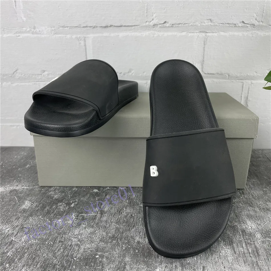 New Paris Mens Womens Slipper Summer Sandals Scuffs Beach Slides Leisure Office Slippers Man 3D Printing Sandali Bathroom Stay Home Shoes
