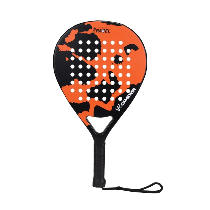 2021 Profesjonalny korka do tenisa z włókna węglowego Soft Soft Paddle Racquet z torbą osłona 220210