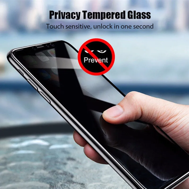 Vidrio protector de pantalla de privacidad para Xiaomi Redmi Note 10S 10 Pro Max 5G 9T 9S 5 6 Pro vidrio templado para redmi Note