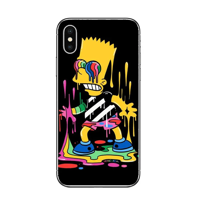 Homer J Simpson JAY Bart SIMPSON coque de téléphone souple pour iPhone 11 12 mini pro max 6S 6 7 8 Plus X XR XS Se 2020 housse en Silicone TPU 8972159