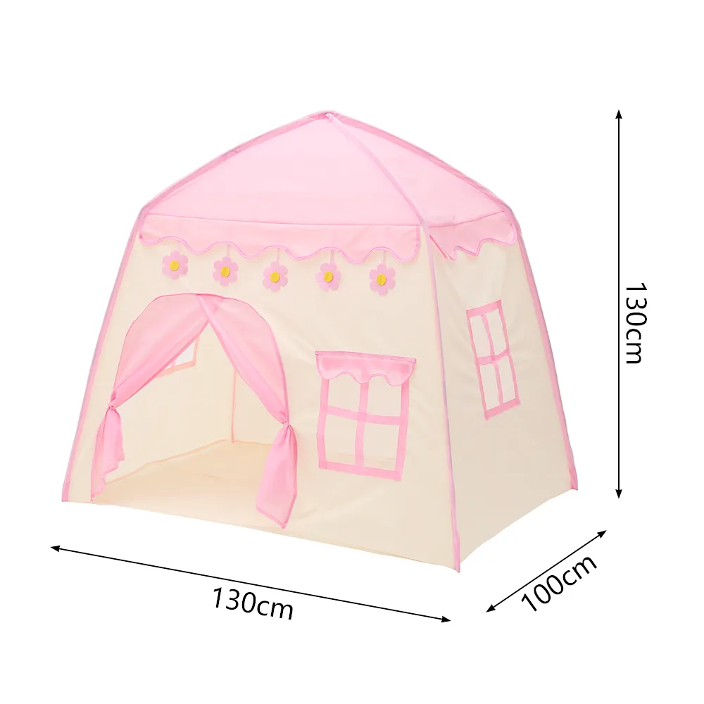 Enfants jouent tente enfants intérieur extérieur princesse château pliant cubby jouets enfant chambre maison plage tente tipi playhouse LJ200923