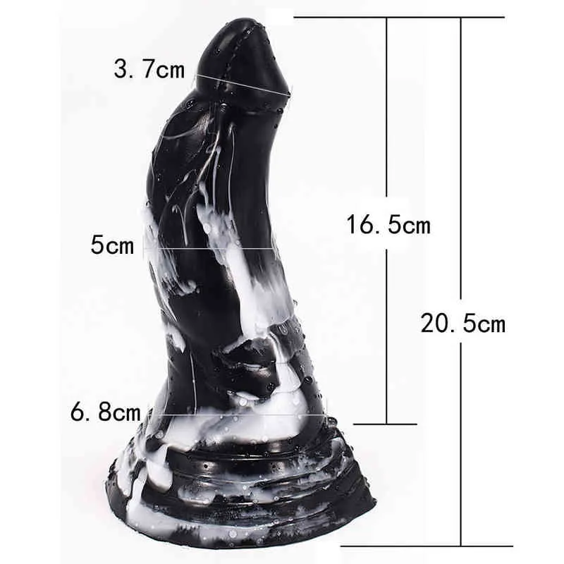 NXY godes jouets anaux dispositif de Masturbation sexuelle masculine et féminine pénis artificiel en Silicone liquide 0225