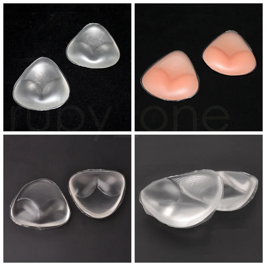 Silicone Bra Pad Osynliga Push Up Patches Bras Infoga Pads Bröstförstärkare Stöd Underkläder Strapless Bras