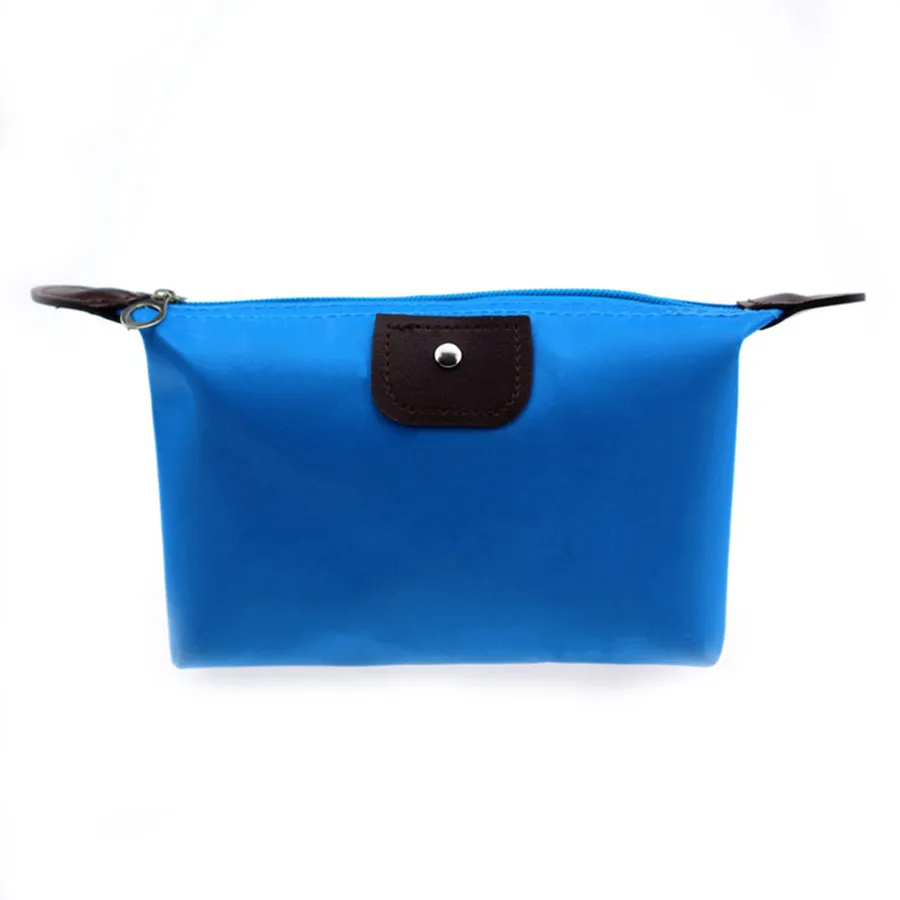 Sacs de maquillage de voyage couleur bonbon pour femmes, sac à cosmétiques de raviolis, pochette, sac à main suspendu à bijoux, sac décontracté, 13 styles