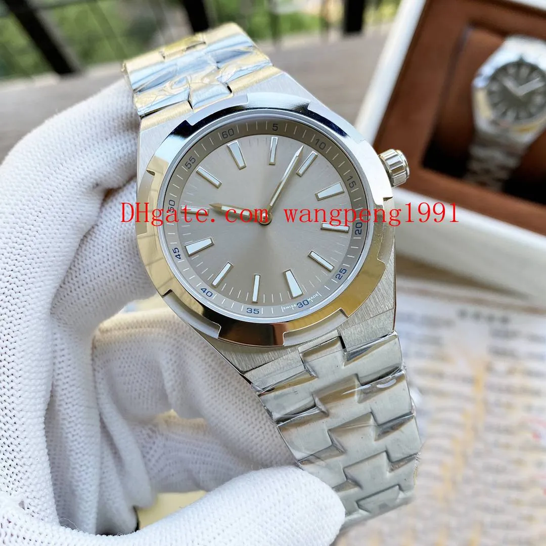 11 colour Men Watches 41MM 5500V110A-B481 4500V 110A-B126 blue Dial Mechanical Transparent Automatic Mens Watch Wristwatches2688