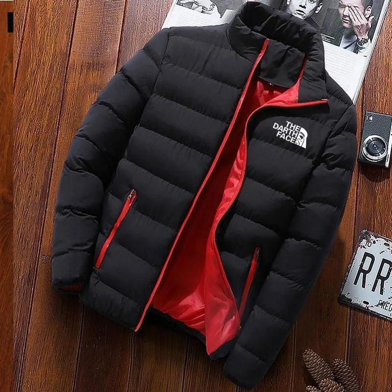 XXXXL nouvelle veste d'hiver hommes mode col montant mâle Parka veste hommes solide épais vestes et manteaux homme Parkas 201023