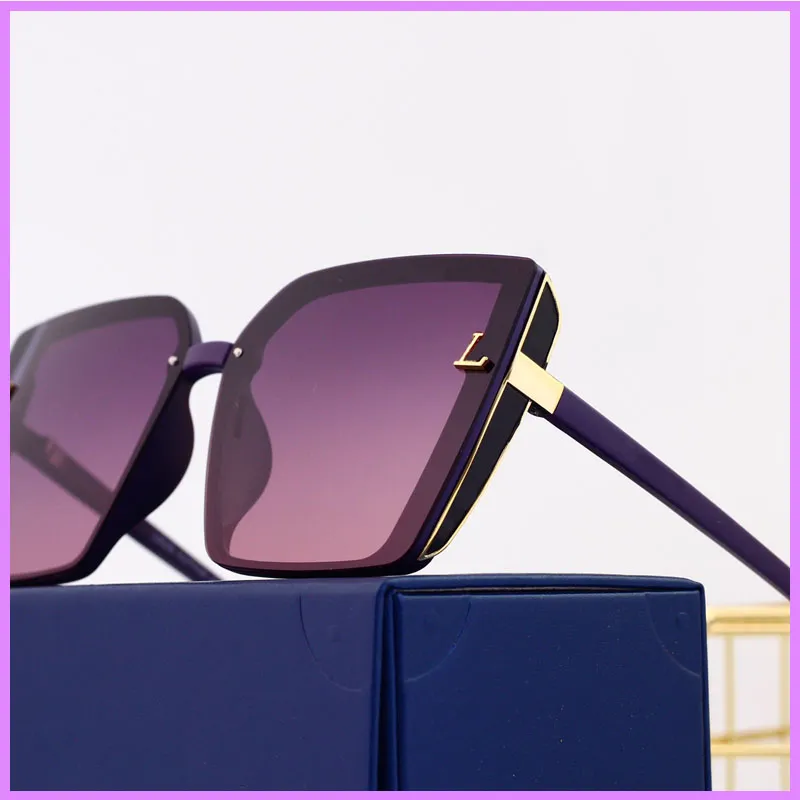Gata nya mode solglasögon kvinnor utomhus solglasögon för mens designer glasögon strand med låda damer högkvalitativa glasögon d2112291f