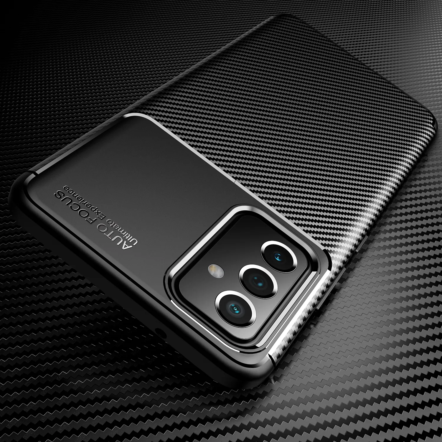 Luksusowe Włókno Węglowe Wstrząsy Szafy dla Samsung Galaxy A82 5G Miękkie TPU Silikonowe Zderzak Ochronny Back Cover Capa Coque Fundas