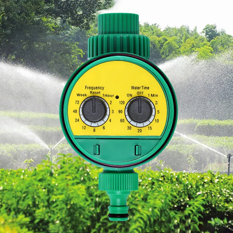 of LCD Display Irrigation Series Watering Timer Watering Timer Hose Faucet Timer Outdoor Waterproof Automatic On Off 2012044636225