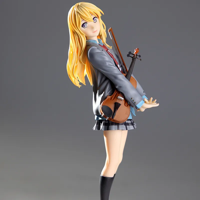 Åtgärd Figur din lögn i april Kaori Miyazono Cartoon Doll PVC 20cm Boxpacked Japanese Figurine World Anime LJ2009282379181