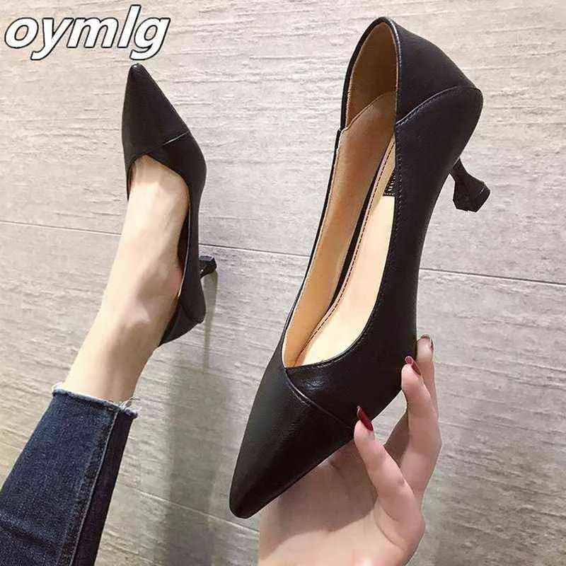 Dress Shoes New Women Sexy Stiletto Party Wedding Comfortable Pointed Toe High Heel Woman Pumps Ladies Casual Single 220303