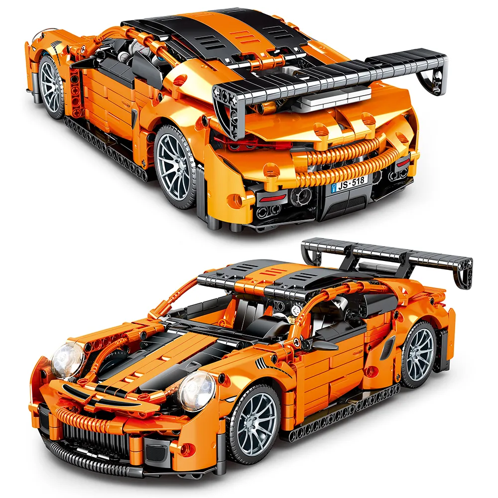 Children Toys Technic City Speed Racer Building Blocks Creator Supercar Racing Sports Vehicle Model Bricks Kids Gifts X0102