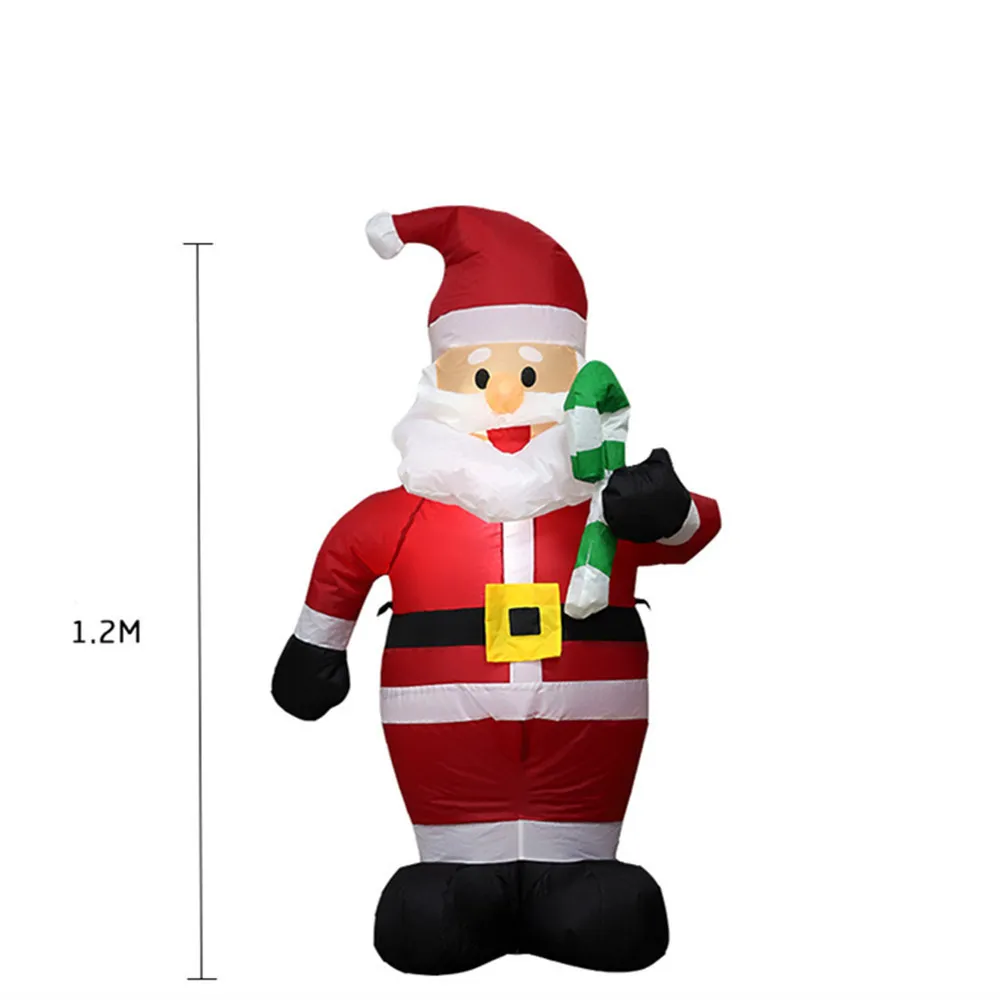 1.2m LED 풍선 크리스마스 산타 클로스 장식 크리스마스 장식 홈 나비다드 새해 파티 장식 201204