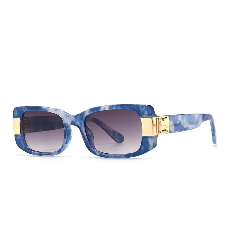 Sonnenbrille Retro Kleine Rechteck Männer Frauen Mode Marke Design Quadratische Sonnenbrille Dame Vintage Reise Brillen Uv400 Shades 2022307m