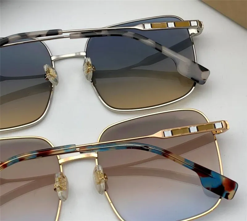 Nouvelles lunettes de soleil de design de mode 3119 Cadre carré