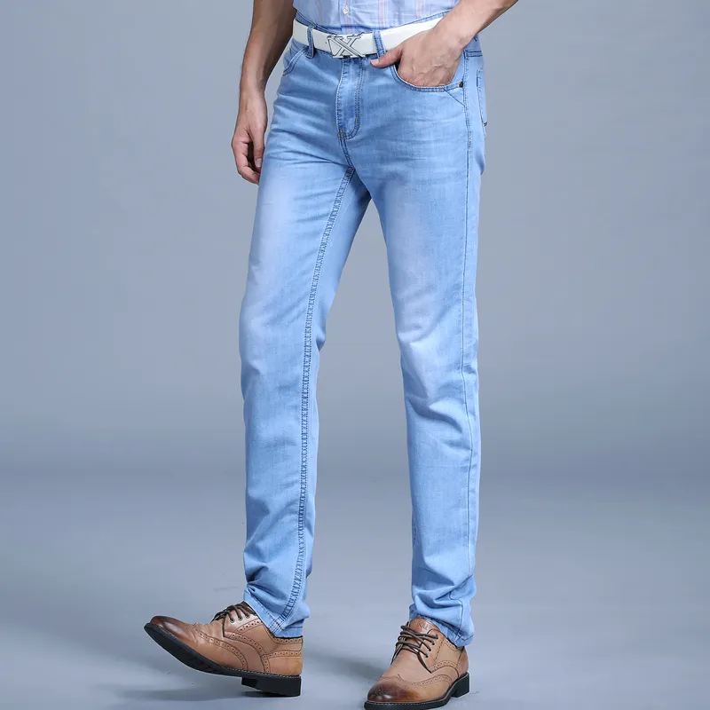 Big Sale Spring Summer Jeans UTR Thin Mens Fashion Jeans Menpants Kläder Nytt modevarumärke 201123