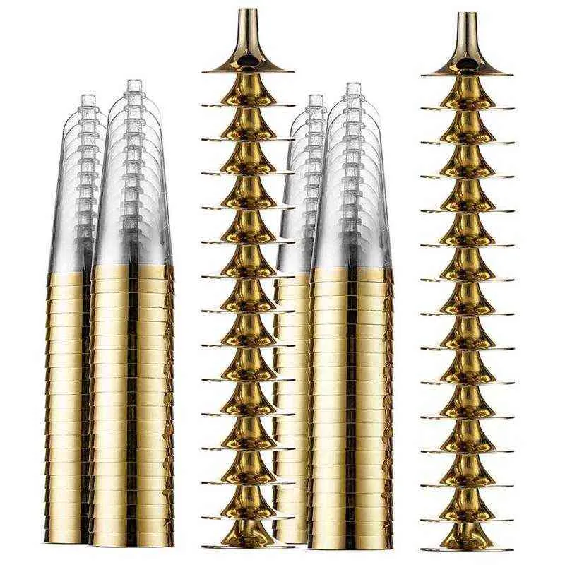 12 шт. Высокое Качество Свадьба Шампанское Флейта Творческие Одноразовые Пластиковые Свадебные Кубка Шампанское Стекло Питьевая Посуда Для Party 211216