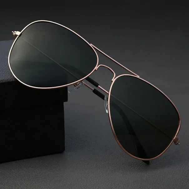 Masowe kobiety Pilot Sunglass 58 mm okulary vintage lusterka okularowe Osunowniki Osunowe wysokiej jakości klasyczne odcienie UV400 3I90 z pudełkami 232Q