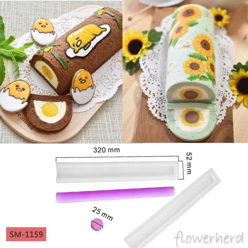 Melt Pour Molds Dolphin Moon Round Strip Sand Silicon Tube Moulds Cake Roll Mold Fondant Molds Handmade Soap Candle Mold T200703269h