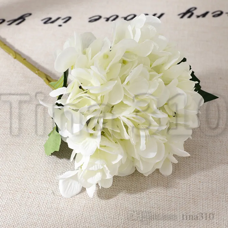11 Kolory Sztuczne Kwiaty Hortensja Bukiet Do Dekoracji Home Decoration Argements Wedding Party Decoration Supplies T500429