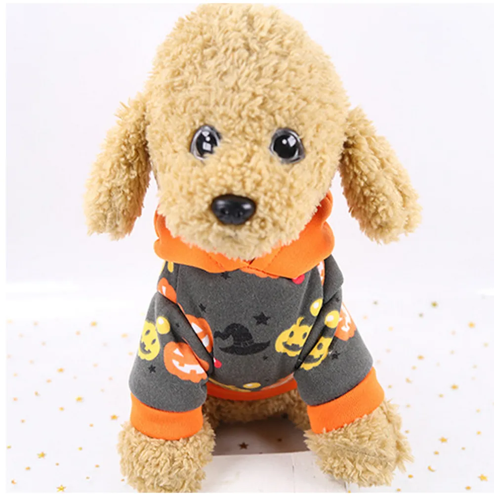 XSSMLXLXXL Tissu Animaux Chien Chiot Halloween Costume Pet Hiver Vêtements Chauds Pour Chat Vêtements Y200917