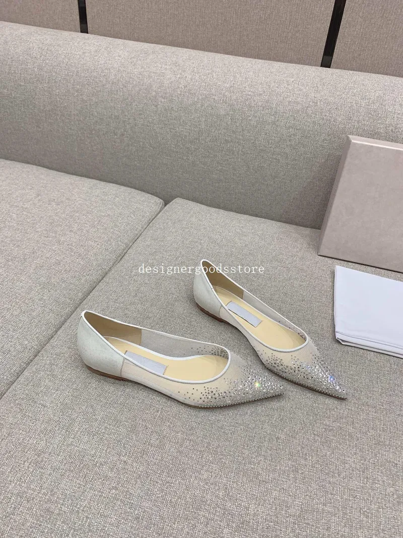 LOVE designer sandali Tacchi Designer strass mesh sandalo tacchi a spillo da sposa Scarpe Designer Donna Décolleté Cristallo Tacco alto Ciabatte a punta flattie