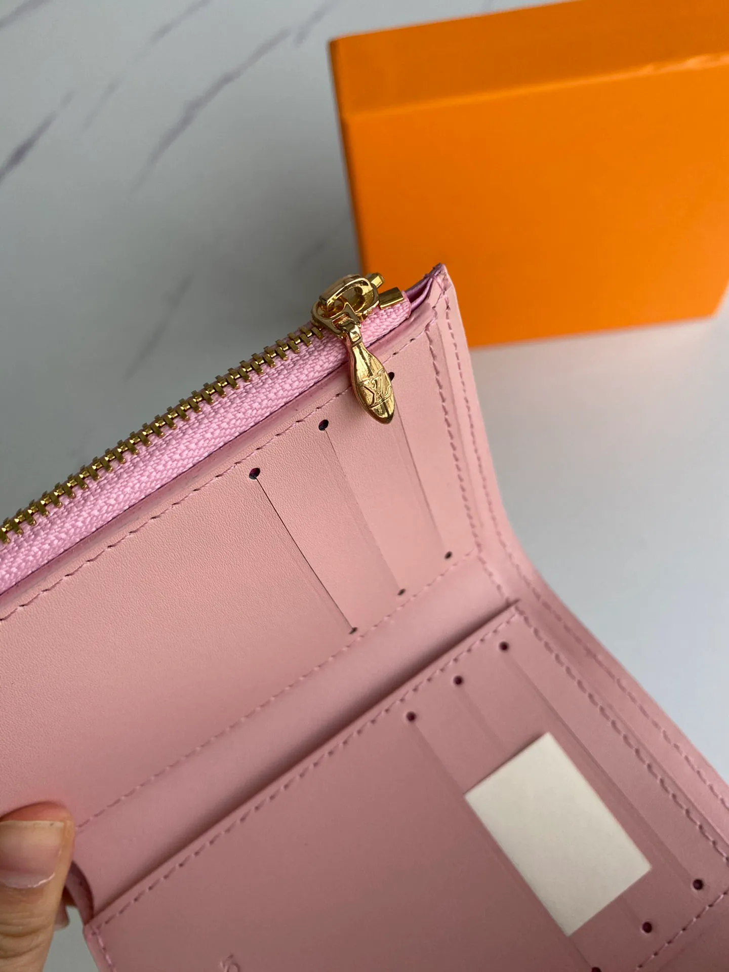 Original 2021 Nouveau style concepteur féminin dames sac à main dames empreinte cuir brevet portefeuille portefeuille de crédit porte-carte de crédit b254o