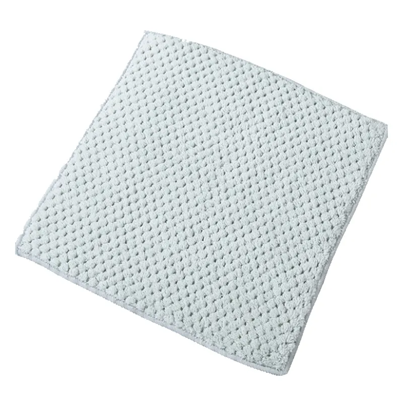 New Soft Fleece Cleaning Towel 25 x 25cm Absorbable Glass Home Kitchen Cleaning Cloth Wipes Table Window Car Dish Towel T200612