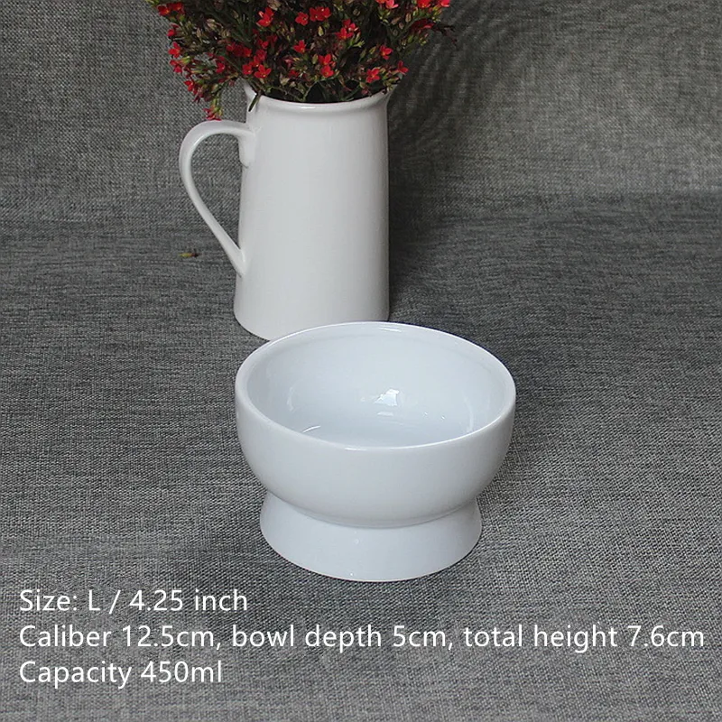Pet Cat Ceramics Bowl Classical Cervical Health Protective High Base Water Food Feeder Puppy Kitten Feeding Y2009171233899