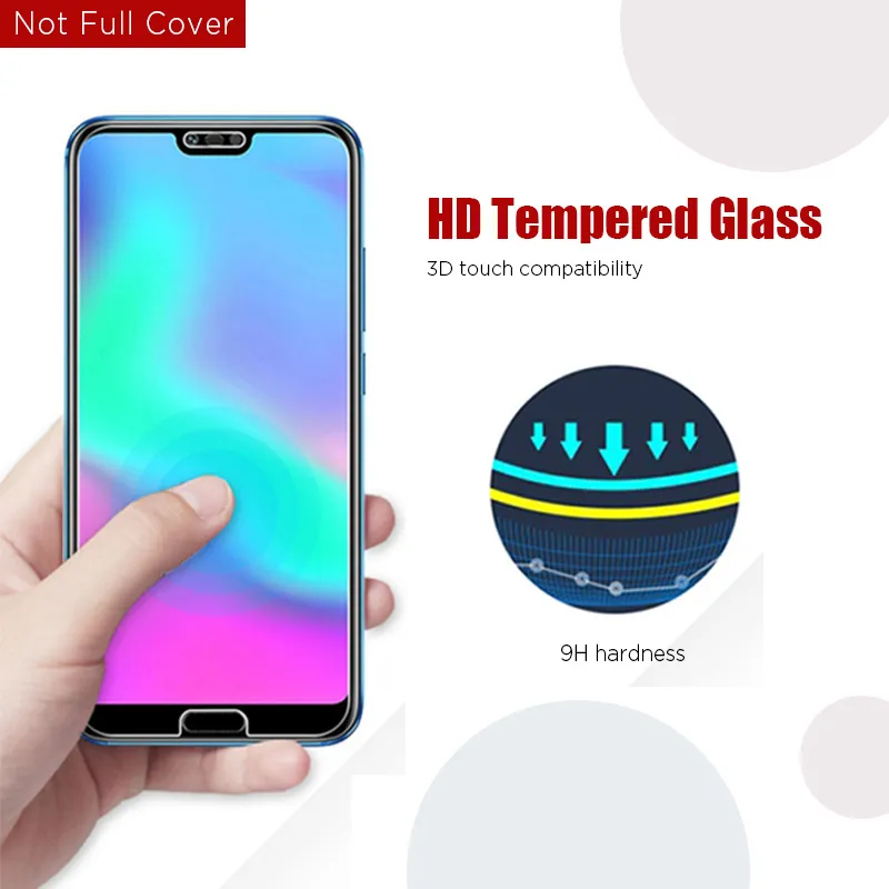 Protecteur d'écran pour Huawei Honor 9X Lite 9A 9c 9s 30s View 30 30 Pro 30 Lite verre trempé dans Note 8 10