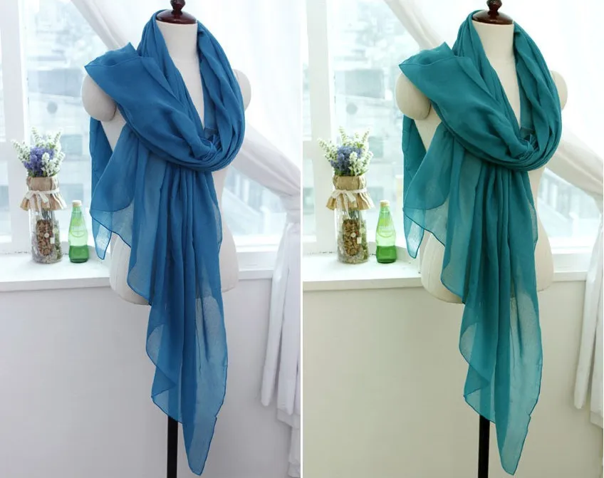 Maxi plaine écharpe solide hijab mode enveloppes foulard viscose coton châles doux islamique musulman femmes foulards hijabs 2011042752