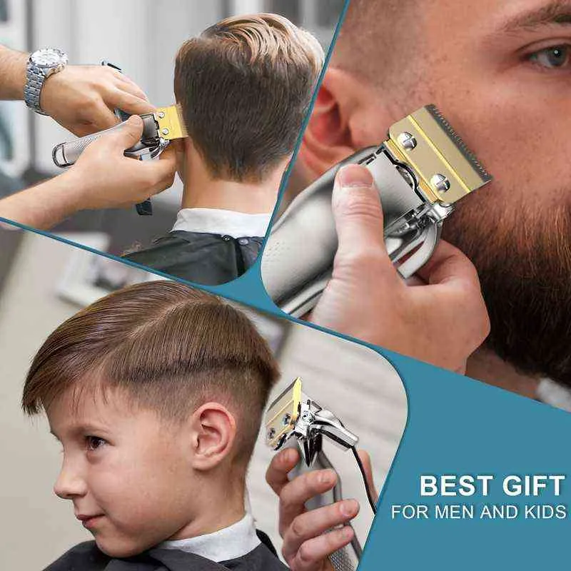 Hatteker para hombre Caballeros para el cabello CIMMER Profesional Corte de peluquería Kit de aseo con capa recargable 2112292118247