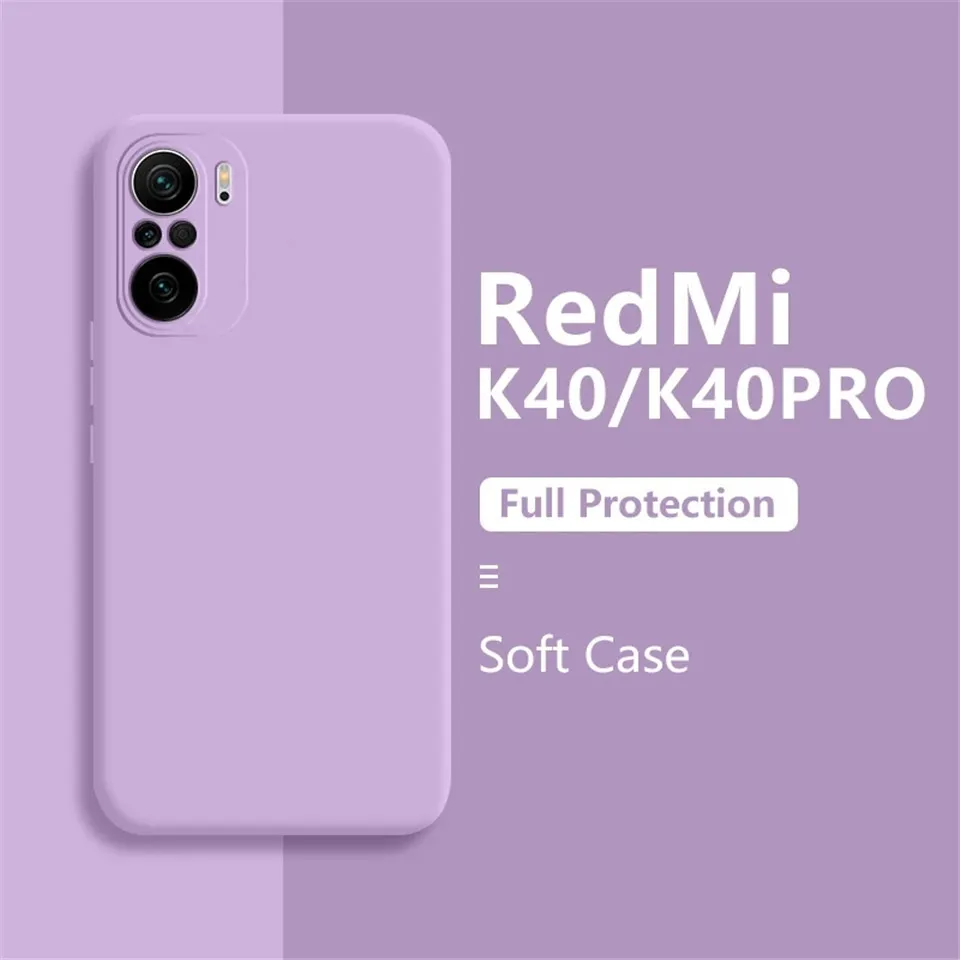 Płynne Silikonowe etui na telefon komórkowy dla Xiaomi Redmi Shockproof Sleeve Uwagi 10 10s 9 S 8 7 Pro Max Poco X3 M3 MI 11 Lite Ultra