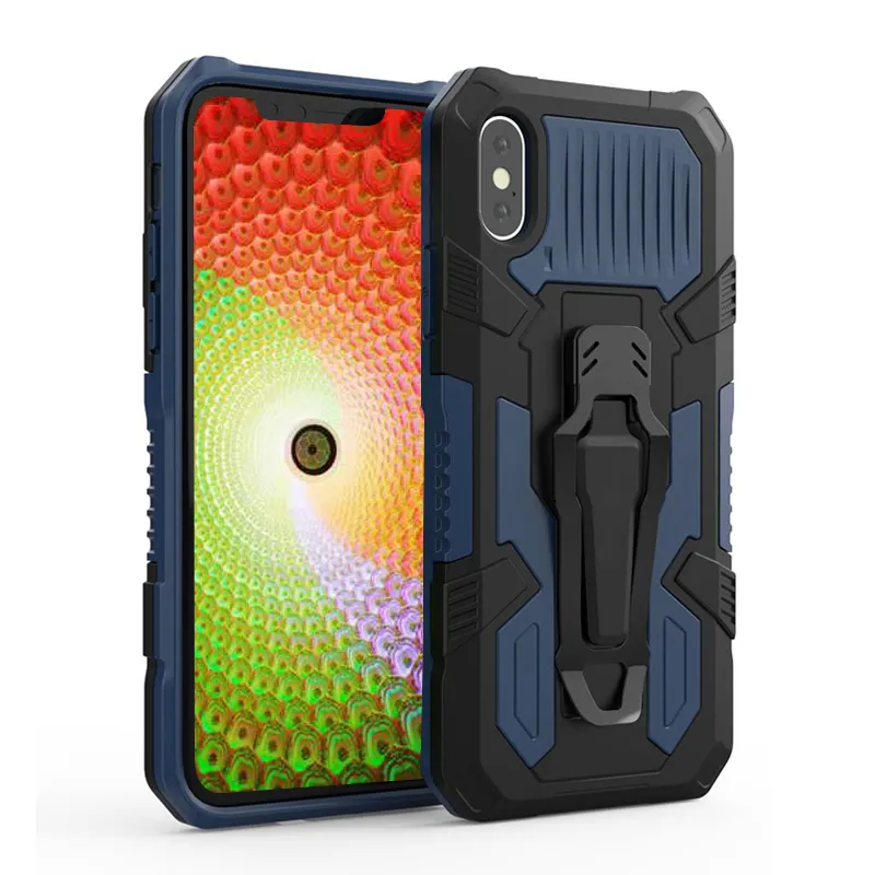 Clase Hybrid Armor Armor Armor Armor For iPhone 12 11 Pro XR XS Max SE 2020 X 6S 7 8 Plus Kickstand Magnetic Plate