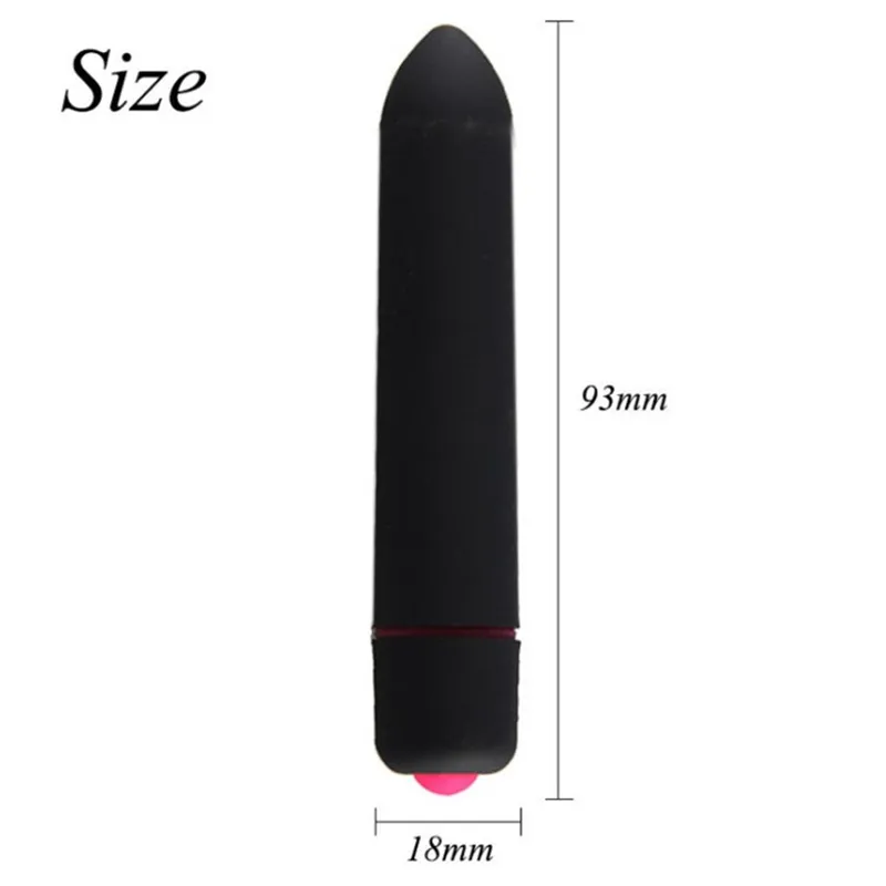 Массаж 10 -скоростный мини -пулевый вибратор для женщин Водонепроницаемый клитор стимулятор дилдо вибраторные игрушки для женщин для женщин секс 289T88645092